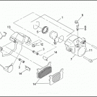 FXSTC 1BKL SOFTAIL CUSTOM (1996) Задний суппорт