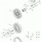 FXDS-CONV GGVX Dyna Glide Convertible (1999) Заднее колесо
