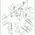 FXST 1BHL SOFTAIL STANDARD (1999) Топливный бак