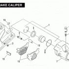FXDS-CONV GGVX Dyna Glide Convertible (1999) Задний суппорт