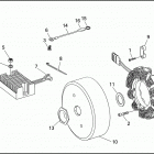 FXST 1BHL SOFTAIL STANDARD (1999) ALTERNATOR & REGULATOR