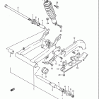 LT160E Quad Runner Маятник задний