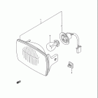 LT160E Quad Runner Фара