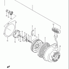 LT160E Quad Runner Recoil starter (optional)