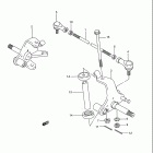LT160E Quad Runner Рулевые тяги