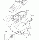 LT160E Quad Runner Front fender (model l / m / n)