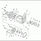 FXD 1GHL DYNA SUPER GLIDE (1998) TRANSMISSION BEARINGS & SIDE COVERS