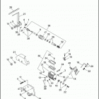 FLSTF 1BML FAT BOY (1998) REAR BRAKE CONTROL - FLSTC, FLSTF & FLSTS