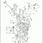 FXD 1GHL DYNA SUPER GLIDE (1998) TRANSMISSION HOUSING & OIL TANK
