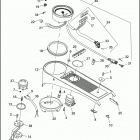 FLHR 1FDL ROAD KING (1998) FUEL TANK INSTRUMENTS - FLHR