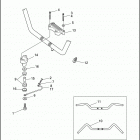 FXD 1GHL DYNA SUPER GLIDE (1998) Руль