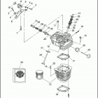 FXSTC 1BKL SOFTAIL CUSTOM (1998) CYLINDERS, VALVES & HEADS - V2 ™ EVOLUTION