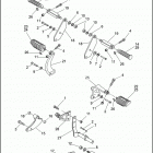 FXD 1GHL DYNA SUPER GLIDE (1998) Подножки