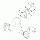 FLHT 1DDL ELECTRA GLIDE STANDARD (1997) Клаксон