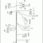 XL883HUG 4CEM SPORTSTER 883 HUGGER (1998) MAIN WIRING HARNESS (2 OF 2)