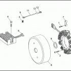 FXD 1GHL DYNA SUPER GLIDE (1998) ALTERNATOR & REGULATOR
