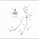 FXSTC 1BKL SOFTAIL CUSTOM (1998) OIL FILTER & MOUNTS