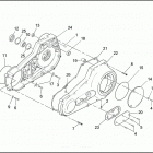 FXSTC 1BKL SOFTAIL CUSTOM (1998) PRIMARY HOUSING