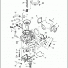 FXD 1GHL DYNA SUPER GLIDE (1998) Карбюратор