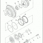 FXSTC 1BKL SOFTAIL CUSTOM (1998) Сцепление