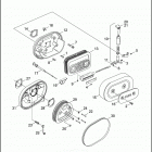 XL883HUG 4CEM SPORTSTER 883 HUGGER (1998) AIR CLEANER & ENRICHENER