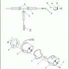 SIDECAR FOR FLHT 8SLX FLHT SIDECAR (1998) SIDECAR TAIL LAMP