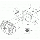 FLSTC 1BJL HERITAGE SOFTAIL CLASSIC (1997) SADDLEBAGS - FLSTC