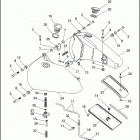 FXSTSB 1BPL SPRINGER SOFTAIL (1997) Топливный бак
