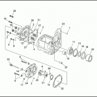 FXD 1GHL DYNA SUPER GLIDE (1997) TRANSMISSION BEARINGS & SIDE COVERS