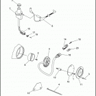 FXSTSB 1BPL SPRINGER SOFTAIL (1997) CAM POSITION SENSOR & VACUUM SWITCH