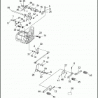 FXSTSB 1BPL SPRINGER SOFTAIL (1997) GEAR SHIFTER