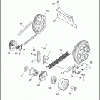 FLHT 1DDL ELECTRA GLIDE STANDARD (1997) BELTS, CHAINS & SPROCKETS