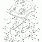 FLHTC 1DJL ELECTRA GLIDE CLASSIC (1997) LUGGAGE BOX (KING TOUR-PAK)