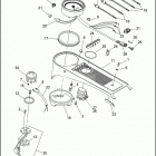 FLHR 1FDL ROAD KING (1997) FUEL TANK INSTRUMENTS - FLHR