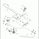 FLHR 1FDL ROAD KING (1997) FUEL TANK - CARBURETED - FLHR