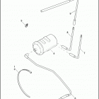 FLHT 1DDL ELECTRA GLIDE STANDARD (1997) CALIFORNIA EVAPORATIVE EMISSIONS COMPONENTS