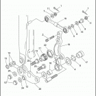 FXSTS 1BLL SPRINGER SOFTAIL (1993) FORK ROCKERS & CALIPER MOUNTING - FXSTS