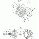 FXD 1GHL DYNA SUPER GLIDE (1997) Картер двигателя