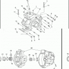FXSTSB 1BPL SPRINGER SOFTAIL (1997) Картер двигателя