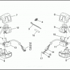 FXD 1GHL DYNA SUPER GLIDE (1996) HANDLEBAR SWITCHES - 1996