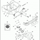 FLHTCU 1DPL ULTRA CLASSIC (1997) LAMPS & SPEAKER HOUSINGS - ULTRA TOUR-PAK