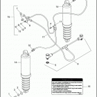 FLHT 1DDL ELECTRA GLIDE STANDARD (1997) REAR SHOCK ABSORBERS & AIR SUSPENSION SYSTEM