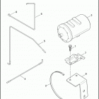 FXDL 1GDL DYNA LOW RIDER (1995) CALIFORNIA EVAPORATIVE EMISSIONS KIT