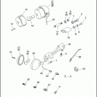 FXSTSB 1BPL SPRINGER SOFTAIL (1997) REAR TURN SIGNALS