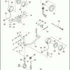 FLSTC 1BJL HERITAGE SOFTAIL CLASSIC (1997) AUXILIARY / FOG LAMPS - FLSTC & FLSTS, FRONT TURN SIGNAL...