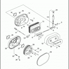 XL1200 1CAP SPORTSTER 1200 (1997) AIR CLEANER & ENRICHENER