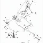 FLHT 1DDL ELECTRA GLIDE STANDARD (1997) FUEL TANK - CARBURETED - FLHT
