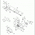 FLSTF 1BML FAT BOY (1997) REAR BRAKE CONTROL - FLST MODELS