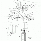 FLHTP 1DFL ELECTRA GLIDE STANDARD POLICE (1996) SIREN & AMPLIFIER