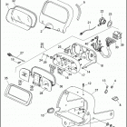 FLHTCU 1DPL ULTRA CLASSIC (1996) INSTRUMENTS - 1995 FLT & 1996 FLTCUI